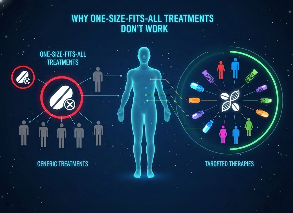 Why One-Size-Fits-All Treatments Don’t Work: The Rise of Customised Medicine